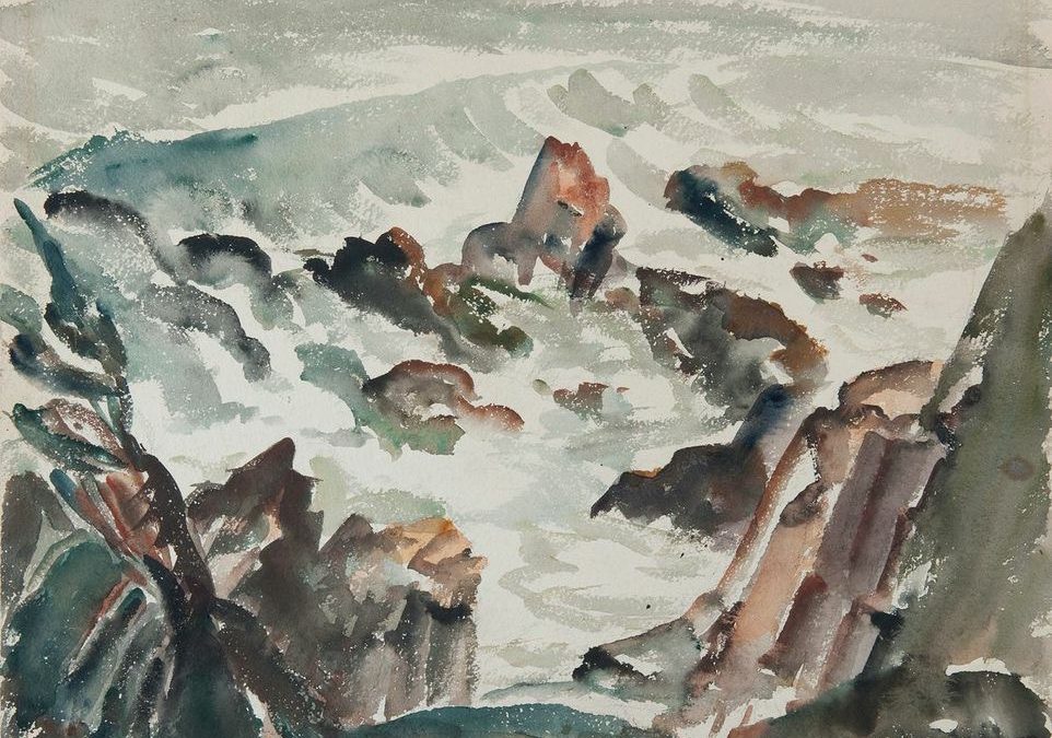 William Sanger – Downeast: Watercolors by William Sanger